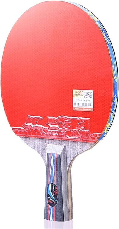 Tafeltennisracket - Pingpongbatje - Aanvallend Spel - 5-laags Hout Constructie - 7 mm dikte