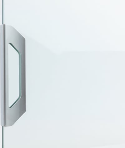 ForaVida | Deurgreep zilver | Aluminium handgreep voor glazen schuifdeur en glazen schuifwand | 150 × 18 × 36 mm | Geschikt voor 10 mm glasdikte