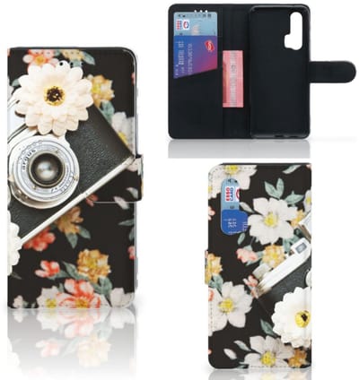 Honor 20 Pro Telefoonhoesje met foto Vintage Camera