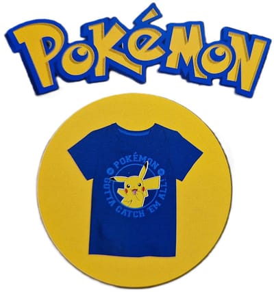Pokemon - Pikachu - T-Shirt - Maat 134/140