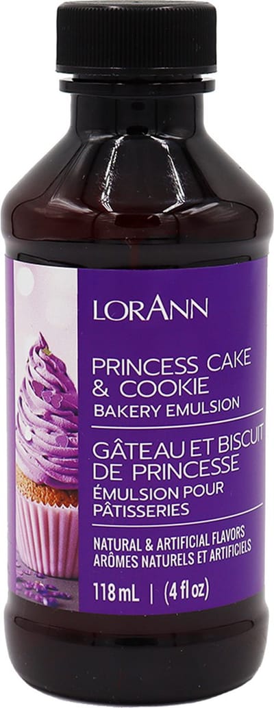 LorAnn Bakery Emulsion - Princess Cake & Cookie - 118 ml - Geconcentreerde Extracten - Smaakstof - Aroma