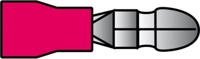 Kabelverbinders 547 rood 10-stuks