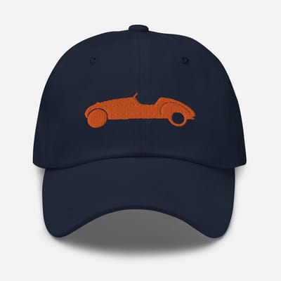 De2pktjes - Oranje geborduurde pet (voor en achter) Burton - Zwart
