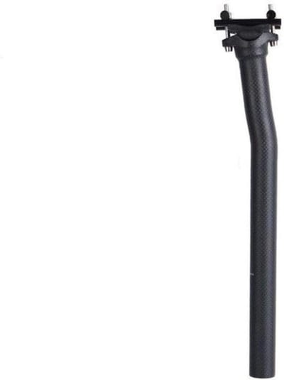 Verende Zadelpen - Fiets Onderdeel - Comfortabel Fietsen - Schokabsorberend Ontwerp - 27.2/31.6mm - Zwart