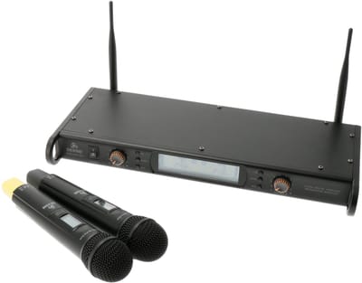 Draadloos microfoonsysteem - Met gratis lessen - Devine WMD-24 Pro - Multikleur