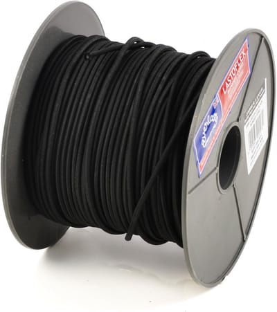 Elastische Shock Bungee Cord Rope 4mm x 10M - Zwart