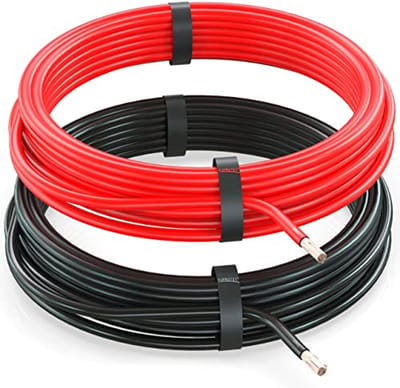 Voertuigkabel 1,5 mm² Set van 2 Kleuren van 5 Meter voor Auto's en Elektrische Accessoires