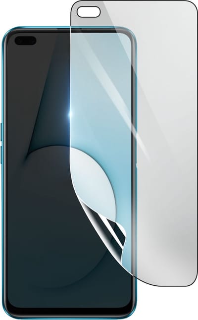 3mk, Geschikt voor Realme X50, Schokbestendige Hydrogel Screenprotector, Transparant