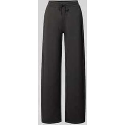 Wide fit sweatpants met all-over logoprint model 'Calista'