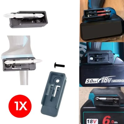 Actie4you® - Bithouder - Geschikt voor Makita gereedschap - Opschroef Bithouder – Ruimte voor 2 Bits – 1 Stuk
