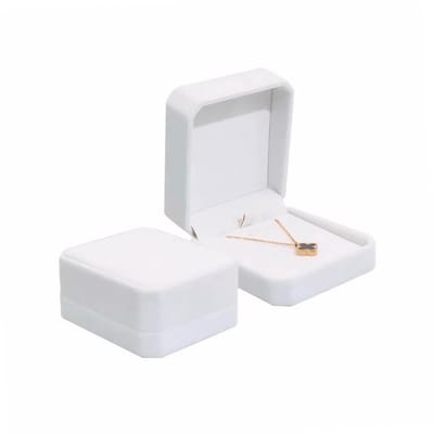 Dailygoods- Juwelendoos fluwelen voering - Sieradendoos voor volwassenen - Geschenkdoos - Hangerdoos - Kettingorganisator - Bescherming voor sieraden