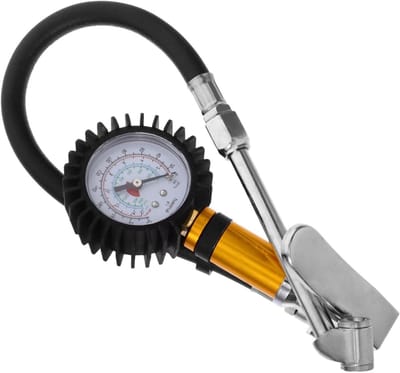 Bandenspanningsmeter - Autobanden meter - Veilig Rijden - Hoge Precisie Meting - 16.5 x 9.5 x 7 cm - Zwart