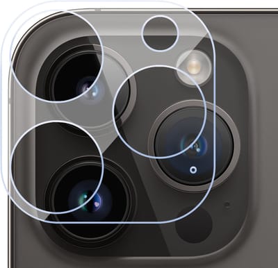 Camera Screenprotector geschikt voor iPhone 16 Pro - Gehard Glazen Tempered Glass Krasbestendige Screen Protector