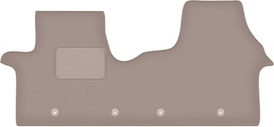 Beige velours matten voor: Renault Trafic III in zijn geheel (2016-)