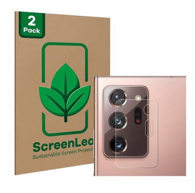 2 Stuks Screenprotector voor Samsung Galaxy Note 20 Ultra 5G (ALLEEN Camera Lens) - Hoogwaardige Beschermfolie transparant