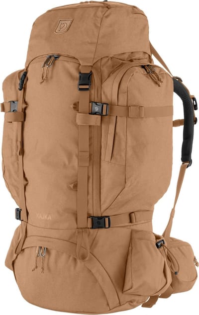 Fjällräven Trekkingrugzak Rugzak Singi Kajka 75 M / L Backpack Khaki Dust Lichtbruin