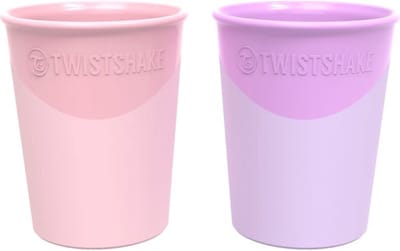 Twistshake Beker 170ml Pastel pink/purple