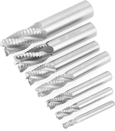 Metaalbewerking Freesbits - Metaal Frezen - Metaalbewerking - Hoge Snelheid Staal - 6-20 Mm Set - Zilver