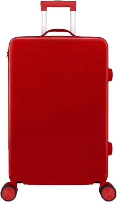 Grote Koffer - Reisbagage Koffer - Lange Reizen - Slagvaste Materialen - 26 inch - Rood