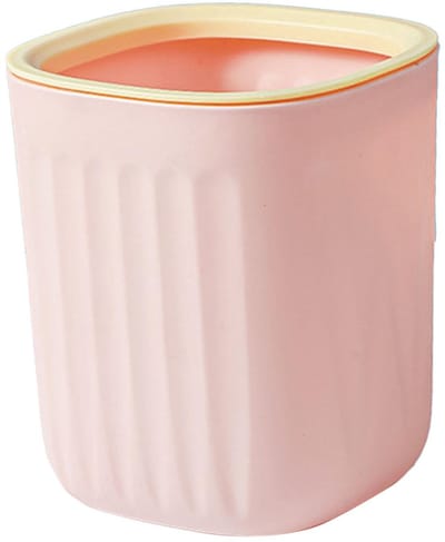 Dailygoods- Prullenbak 4,9 x 5,9 x 4,3 inch - Mini-prullenbak - Afvalbakje aanrecht - Plastic - Desk-prullenbak - Voor keuken/badkamer - Afvalbak