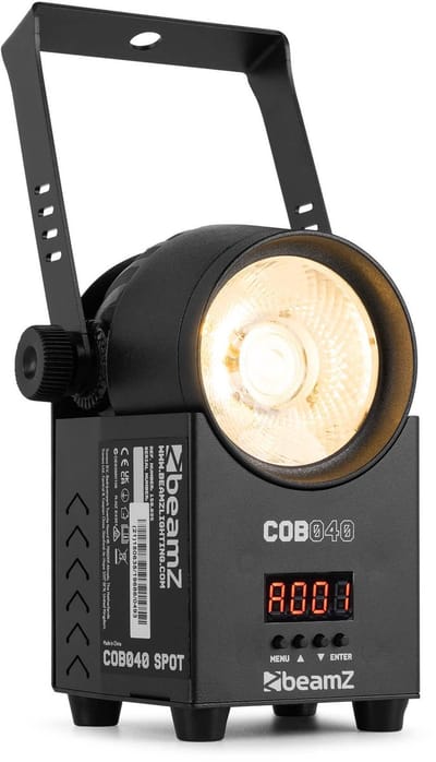 BeamZ COB040 Spot - Compacte COB spot - Met dual white LED - 40W