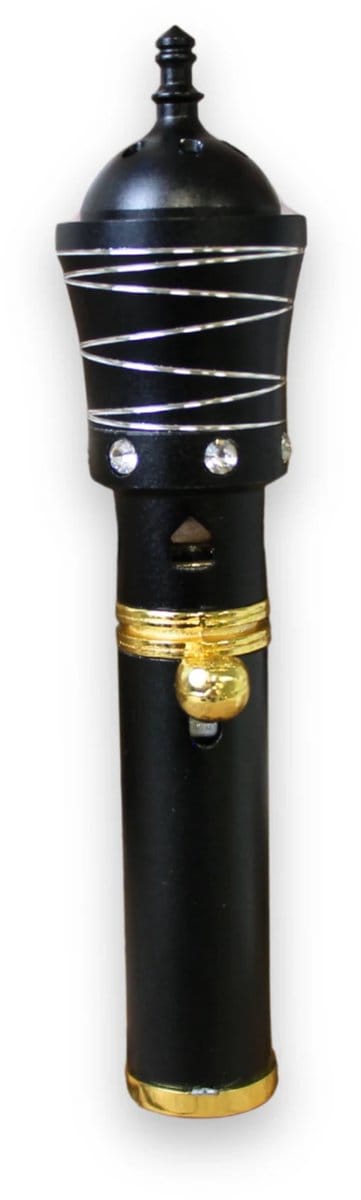 Gas burner zwart voor korrelwierook / harswierook- brander