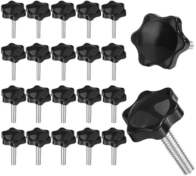 20 Stuks Knopschroeven met Handvat M8*40mm/M6*40mm - Verstelbare Klemmen voor Machines en Apparatuur