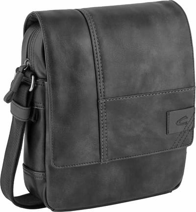 camel active LAOS Schoudertas met verstelbare schouderriem - Maat menswear-OS - Schwarz