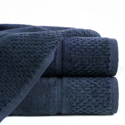 IBIZA Badhanddoek 50x90 cm Katoen 550g/m² Marineblauw