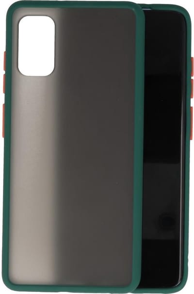 Bestcases Hard Case Telefoonhoesje Samsung Galaxy A41 - Donker Groen
