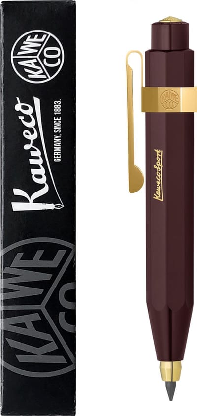 Kaweco - Vulpotlood - 3,2 - Sport Classic Burgundy - 8 Shape Clip Gold