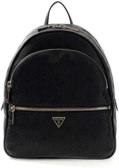 GUESS vrijetijdsrugzak rugzak Manhattan II Backpack Black Logo zwart