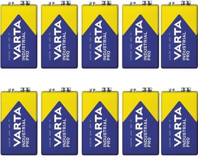 Varta - R9V R-9 6LR61 9V R-9 alkalinebatterijen - 10 stuks