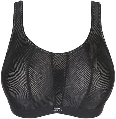 Primadonna Sport BH met Beugel The Game - Zwart - 85E