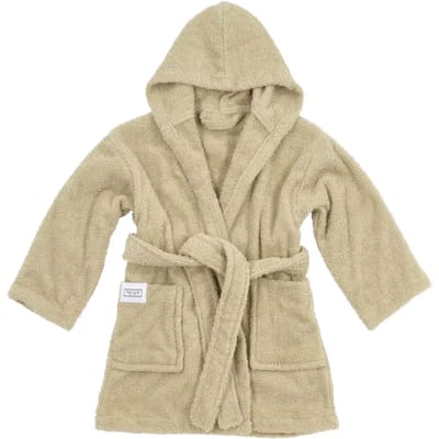 Meyco Baby Uni badjas - badstof - sand - 86/92