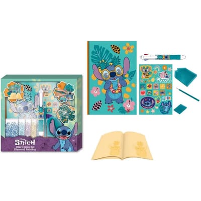 Disney Stitch Serie - Pamiętnik - Decoratieset - Voor Jongeren - Creatief Schrijven