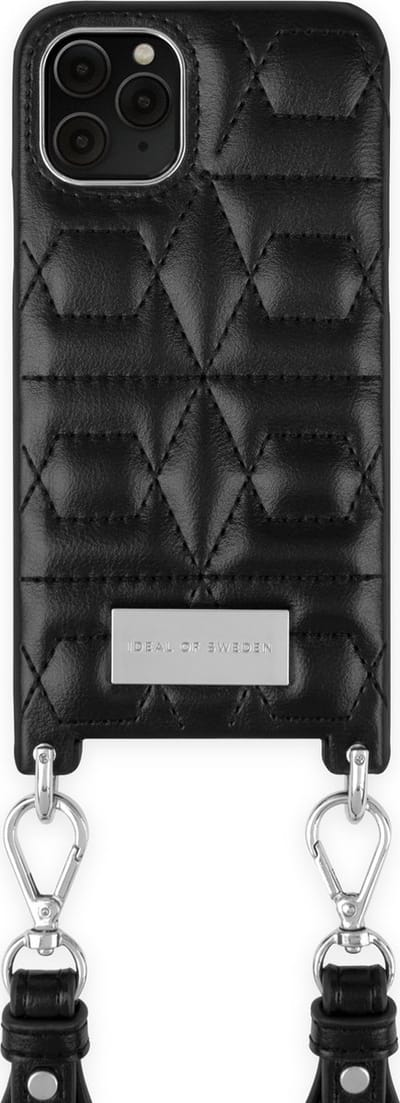 iDeal Of Sweden Statement Necklace iPhone 11 Pro / XS / X Quilted Black