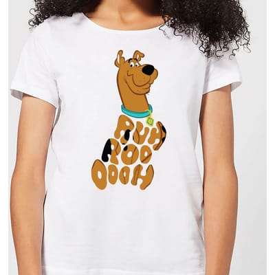 Scooby Doo RUHROOOOOH Women's T-Shirt - White - S