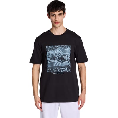 Adidas Graphics T-shirts Heren - Zwart - Maat XS