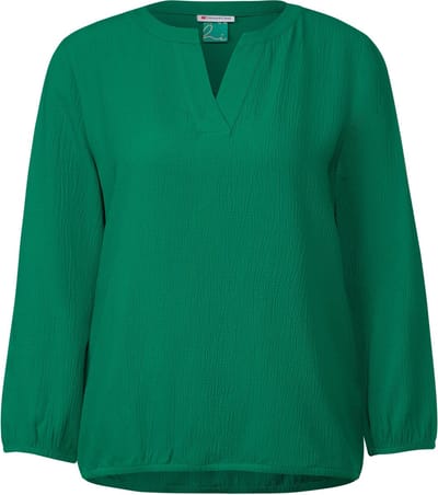 Street One crinkled tunic blouse with gathering maat 42