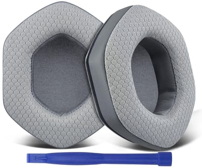 Dailygoods - SOULWIT Vervangende oorkussens voor V-Moda Crossfade 1/2/3 Wireless, M-100/M-100 Master, LP2/LP hoofdtelefoons, earpads cushions met duurzame meshstof en schuim met hoge dichtheid
