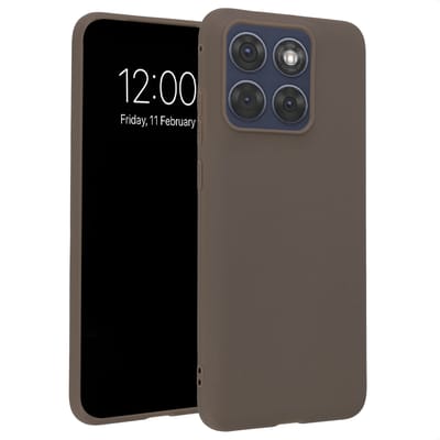 imoshion Hoesje - Geschikt voor Motorola Edge 70 Fusion - Color Backcover - Bruin
