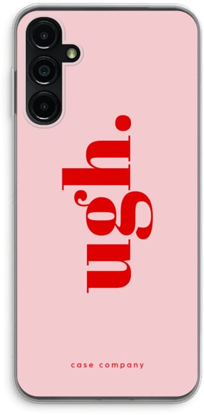 Case Company® - Hoesje geschikt voor Samsung Galaxy A14 hoesje - Ugh - Soft Cover Telefoonhoesje - Bescherming aan alle Kanten en Schermrand