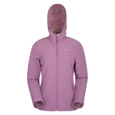 Mountain Warehouse Dames/Dames Exodus Ademend Soft Shell Jasje (Donker paars)
