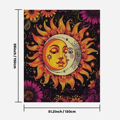 Dailygoods- Pluizige Deken 150x130 cm - Zachte Deken - Warme Deken - Machinewasbaar - Geschikt voor Bed/Kantoor - Duurzame Stof - Fleece Deken