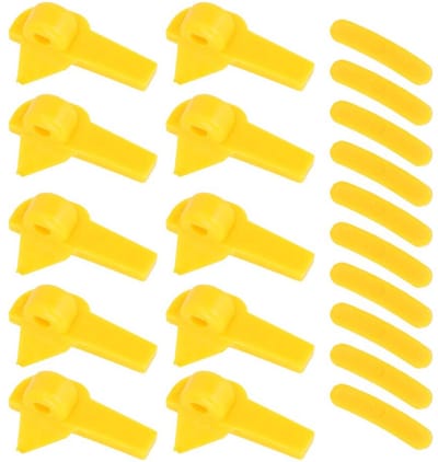 Dailygoods- Velgenbeschermer 20 Stuks - Universele Bescherming - Schokbestendig - ABS Materiaal - Professionele Kwaliteit - Eenvoudig in Gebruik - Bandenbeschermer