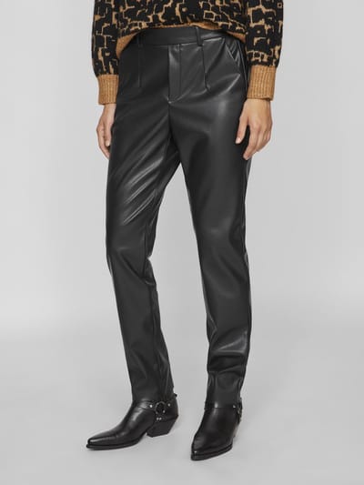 Vila Broek Vidagmar Varone Hw Pu-pant-noos 14095340 Black Dames Maat - W38