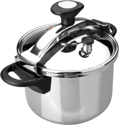 Snelkookpan 4 Liter - Aluminium Kookpan met Deksel voor Snelle Bereiding