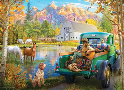 Eurographics - Zingende Meer [Singing Lake] - Angelo Bonito - 1000 stukjes 68×48cm (b×h) - Legpuzzel