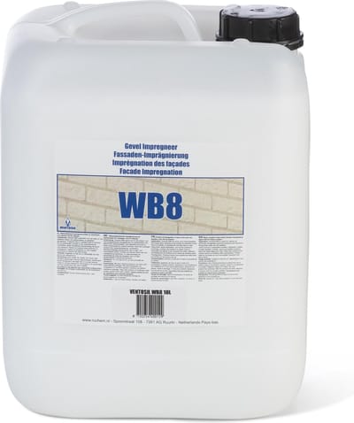 WB8 Gevelimpregneermiddel 10L (ca. 20 m2)